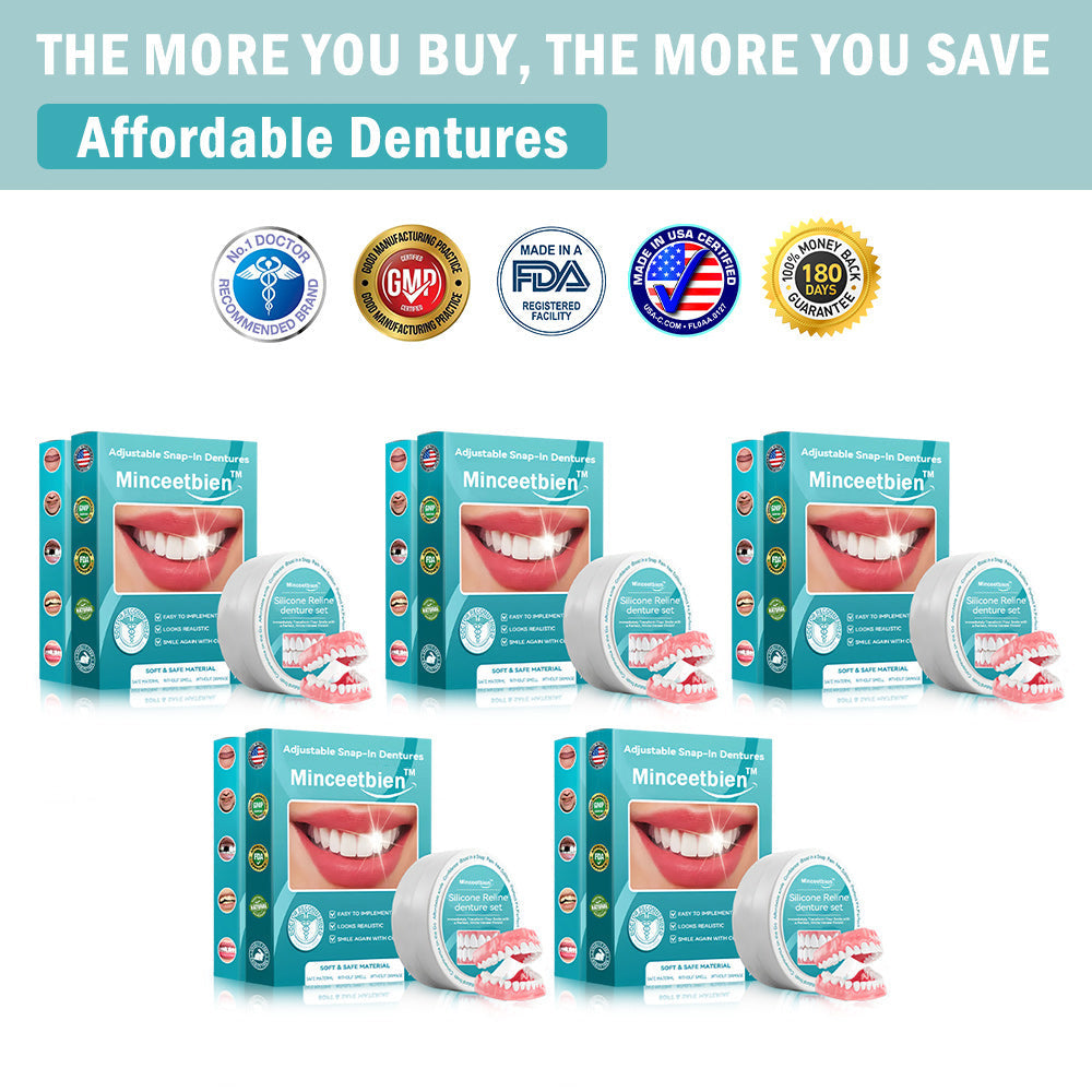DentaLock Reline Kit - Make Your Loose Dentures Fit Like New - 50% OFF