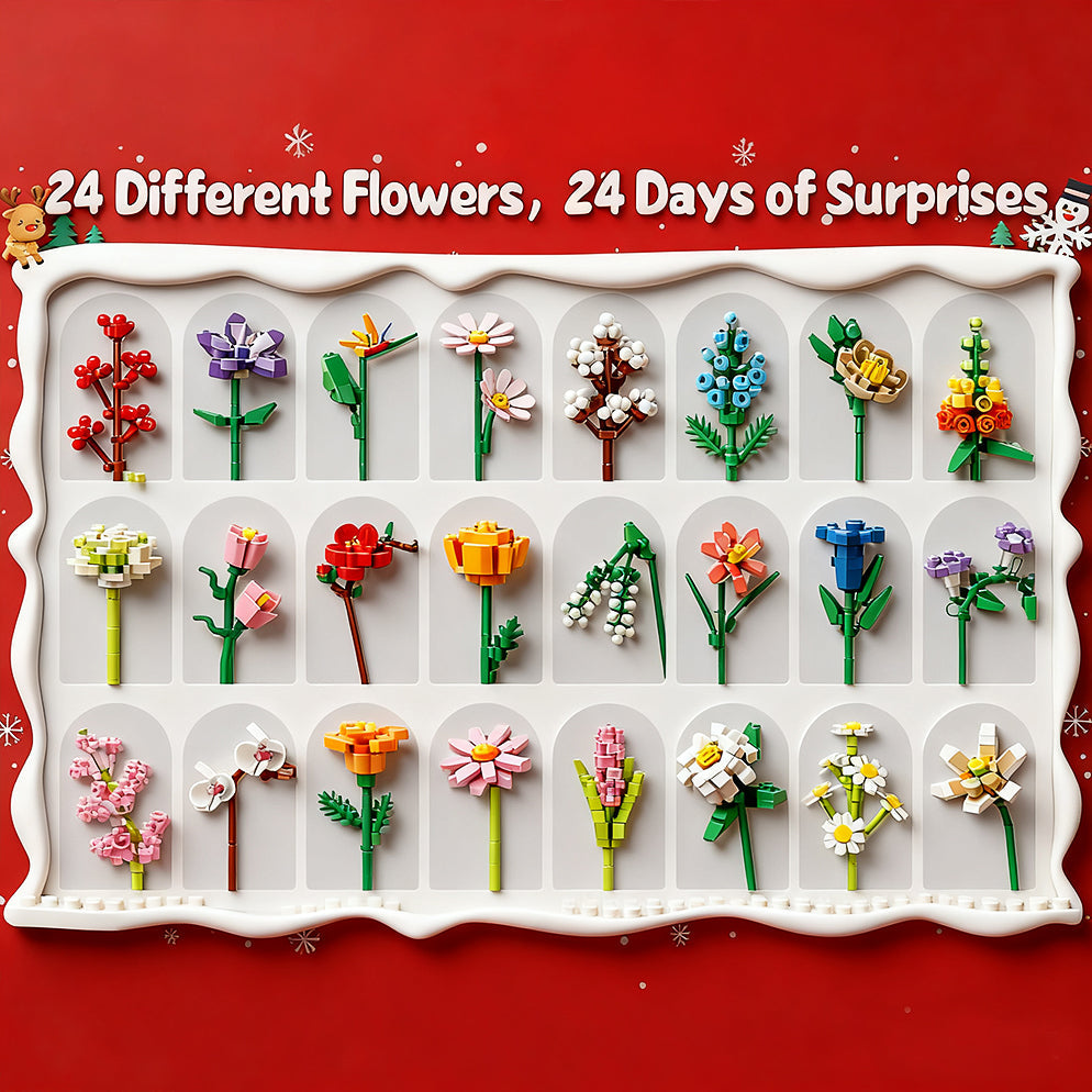 The Bloom-a-Day Advent Calendar - Build a Bouquet by Christmas + 50% OFF