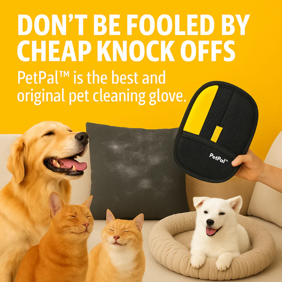 The PetPal Cleaning Glove - Grooming That Feels Like Petting + 50% OFF