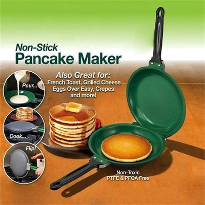 The Flip-Perfect Pancake Pan - Perfect Pancakes, Easy Flip + 50% OFF