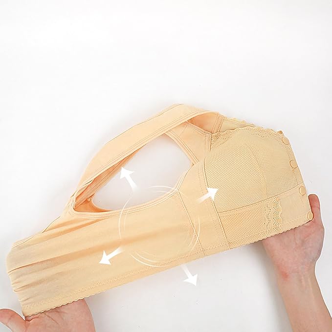 ComfyEase Front-Closure Bra - Your Effortless Support - 60% OFF