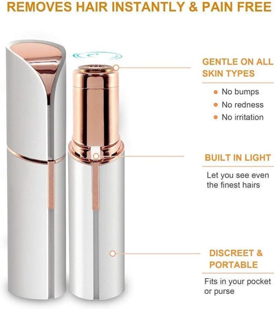 SilkenTouch Portable Hair Remover – Effortless Hair Removal for Silky-Smooth - 60% OFF