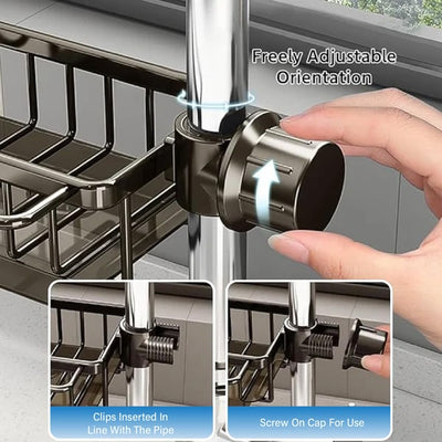FaucetCaddy - A Clutter-Free Sink Instantly - 50% OFF TODAY