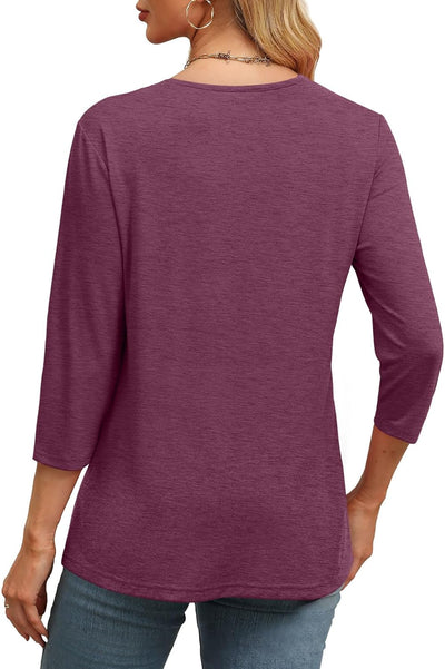The Essential V-Neck Top - The Foundation of Every Outfit + 50% OFF