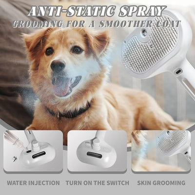 The ZenPaws Steamer - The Brush Your Pet Will Actually Love - 50% OFF