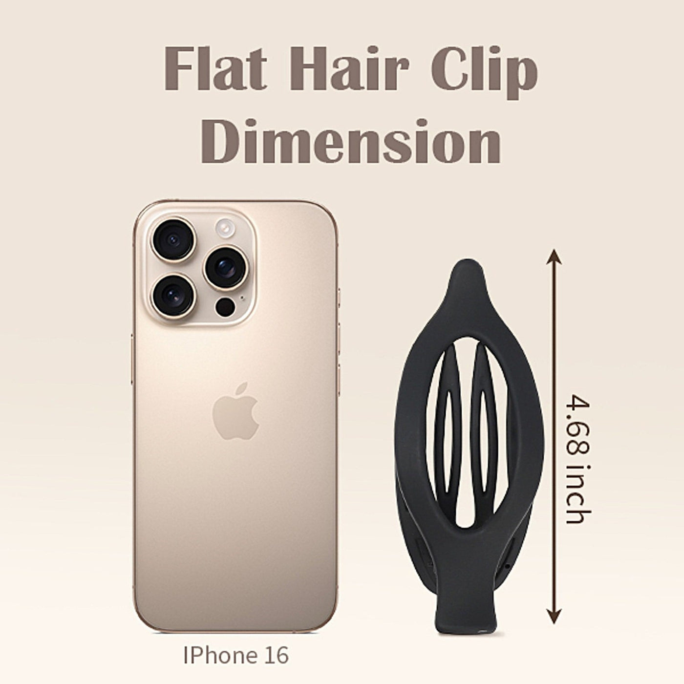 The ComfyClip Flat Claw Clips - A Secure Hold, All-Day Comfort + 50% OFF