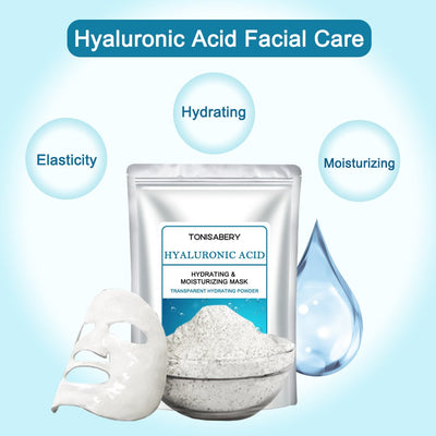 Ultra-Pure Hyaluronic Acid Powder - DIY Facial Serum Booster - 1+1 FREE
