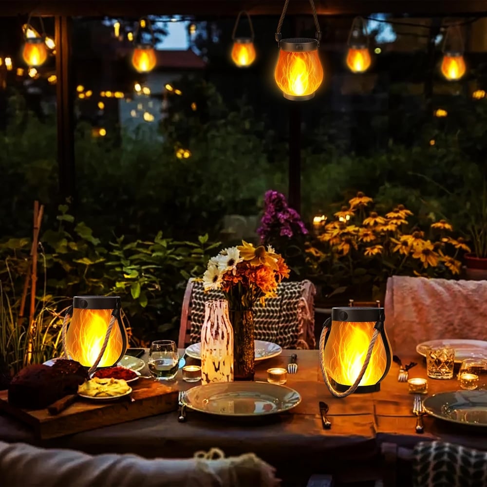 The EverFlame Solar Lantern - A Perfect Flame, Every Night + 50% OFF