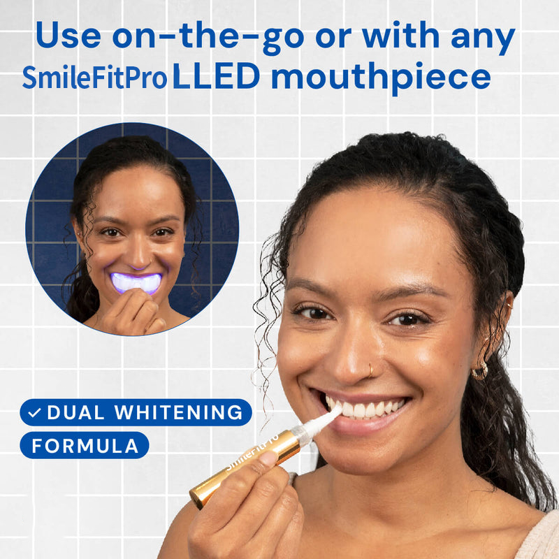 SmileFitPro Whitening Pen - A Whiter Smile, No Sensitivity + 50% OFF