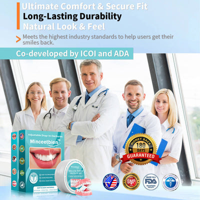 DentaLock Reline Kit - Make Your Loose Dentures Fit Like New - 50% OFF