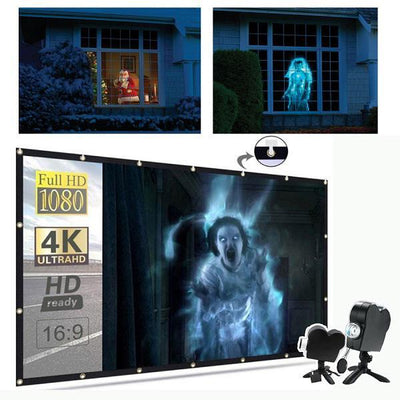 The Haunted Window Projector - The Scariest House on the Block + 50% OFF