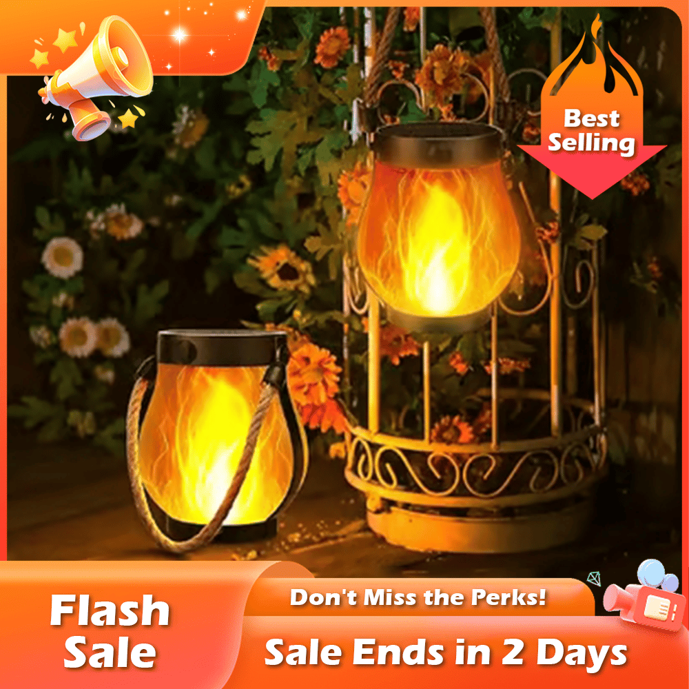 The EverFlame Solar Lantern - A Perfect Flame, Every Night + 50% OFF
