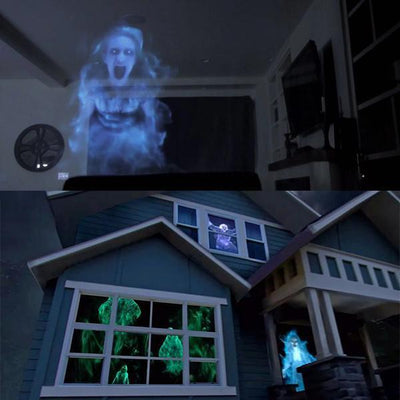 The Haunted Window Projector - The Scariest House on the Block + 50% OFF