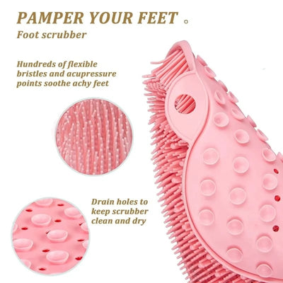 SoleMate Shower Scrubber Pad – Effortless Foot & Back Cleaning for Every Shower - 60% OFF