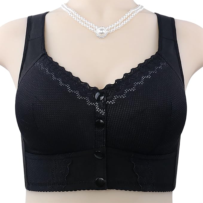 ComfyEase Front-Closure Bra - Your Effortless Support - 60% OFF