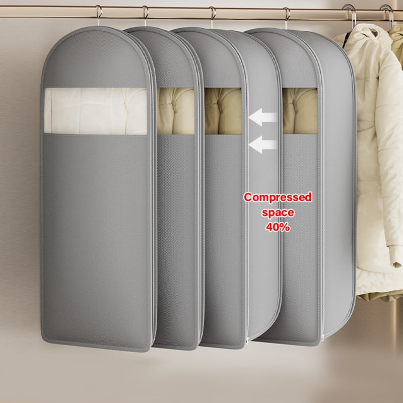 The Compress'n'Hang Garment Bag - 40% More Space, No Vacuum + 1+1 FREE