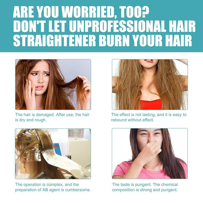 SilkFix 30 Keratin Hair Straightening Cream - Fast Smoothing for Curly & Damaged Hair - 50% OFF