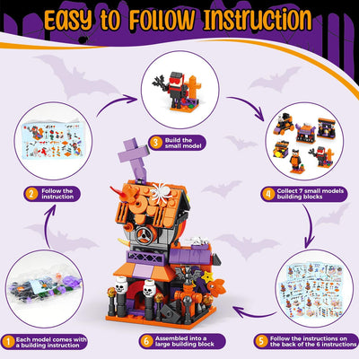Spooky Bricks Advent Calendar - A New Spooky Surprise Every Day! + 50% OFF
