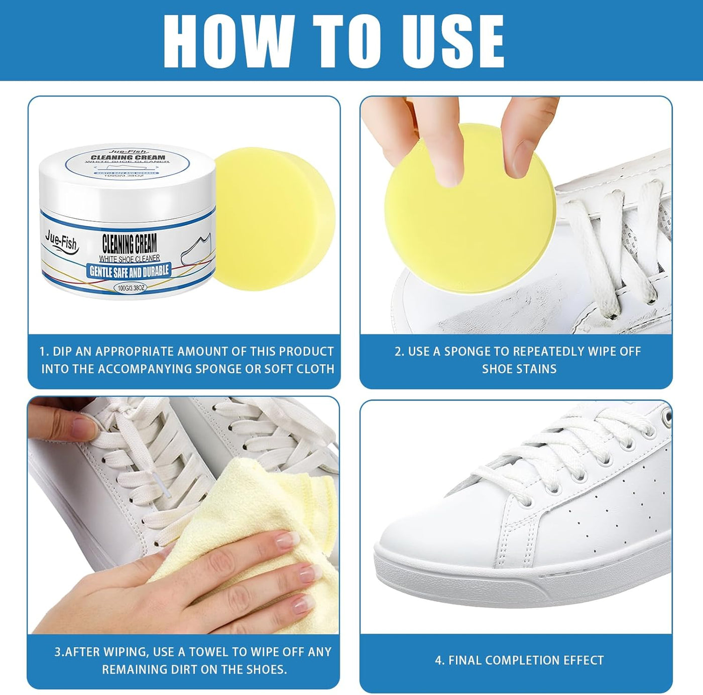 WhiteRevive Cream – The Ultimate White Shoe Restoration - 50% OFF