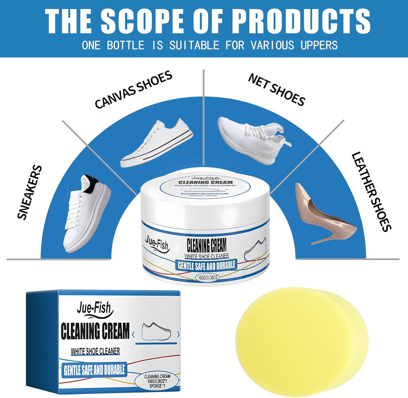 WhiteRevive Cream – The Ultimate White Shoe Restoration - 50% OFF