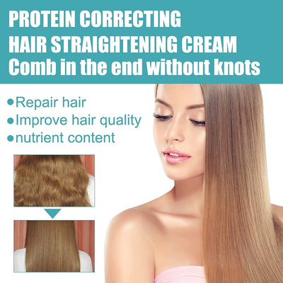 SilkFix 30 Keratin Hair Straightening Cream - Fast Smoothing for Curly & Damaged Hair - 50% OFF