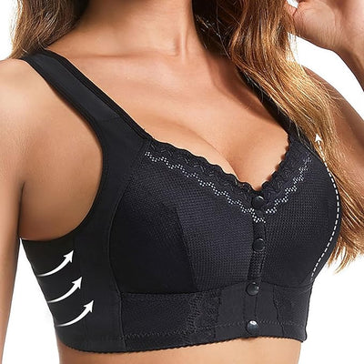 ComfyEase Front-Closure Bra - Your Effortless Support - 60% OFF