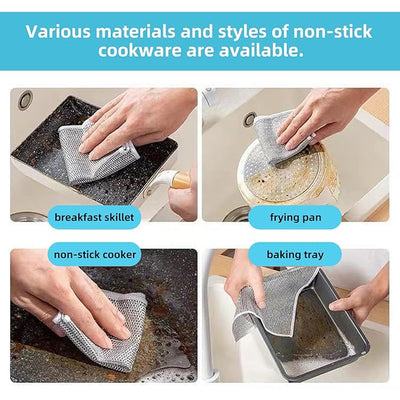 The ScaleScrub - Erase Burnt-On Messes, No Scratches - BUY 2 GET 3 FREE
