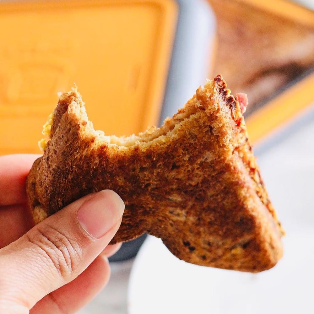 Microwave Toastie Sandwich Maker - Crispy Toasties in Minutes - 50% OFF