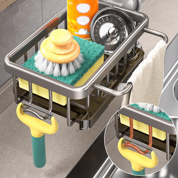 FaucetCaddy - A Clutter-Free Sink Instantly - 50% OFF TODAY
