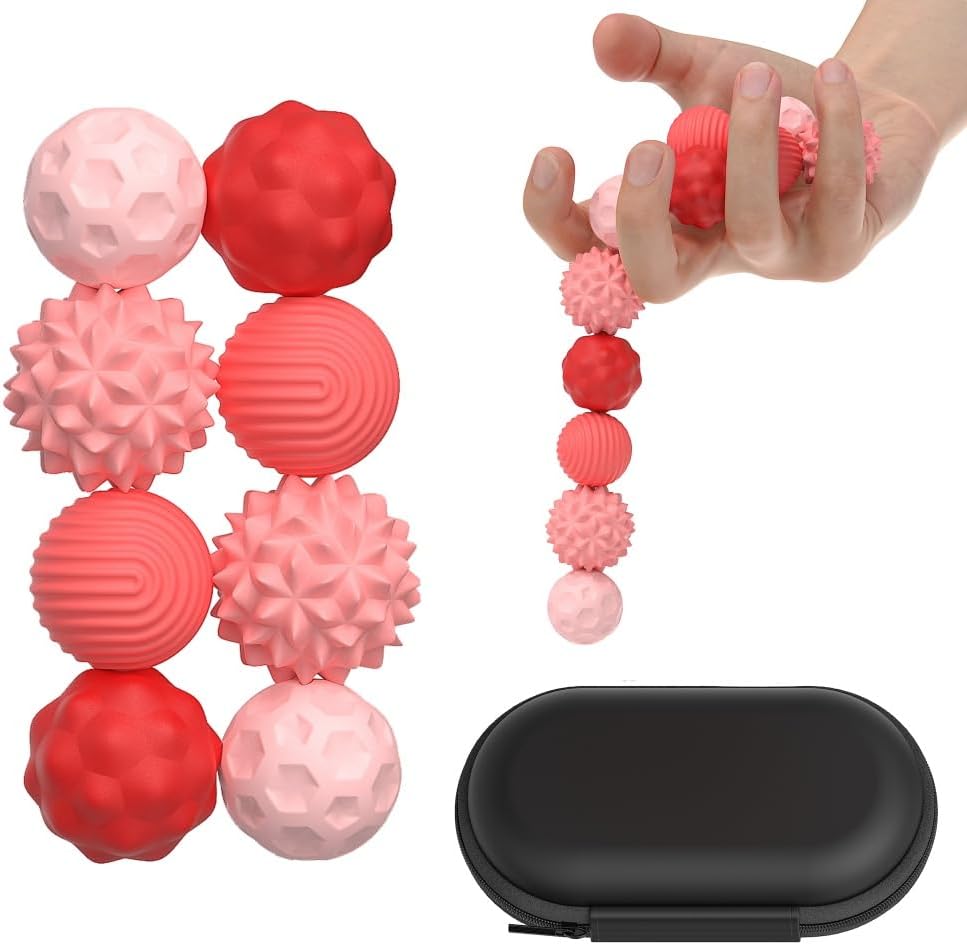 MagZen Orbs Magnetic Sensory Fidget Ball Set - Stress Relief Toy for Adults & Kids - 50% OFF