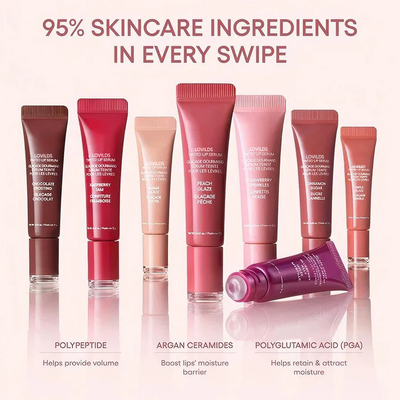 The Glazed Glow Lip Serum - A Glazed Shine, a Serum's Care + 50% OFF