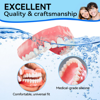 DentaLock Reline Kit - Make Your Loose Dentures Fit Like New - 50% OFF