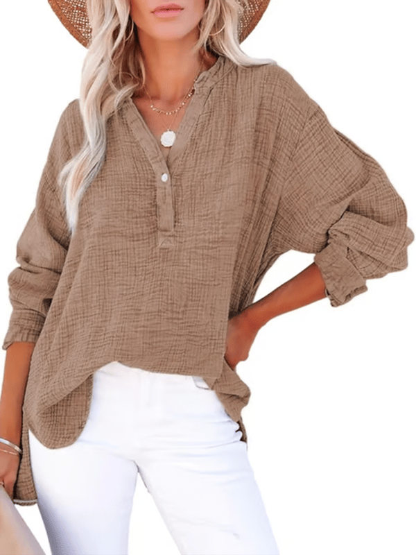 The Effortless Boyfriend Shirt - Your Secret to Instant Style - 50% OFF