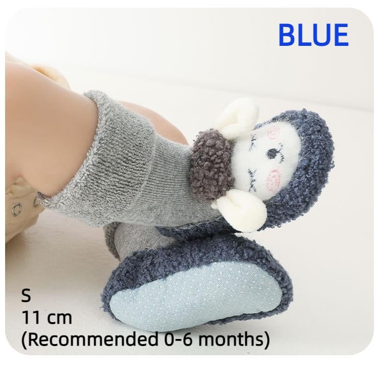 Baby Cartoon Plush Cotton Toddler Shoes – Keep Little Feet Warm, Safe & Adorable – 50% OFF