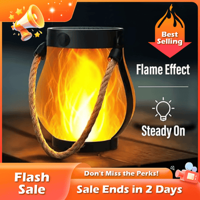 The EverFlame Solar Lantern - A Perfect Flame, Every Night + 50% OFF