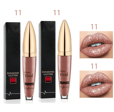 1 + 1 FREE - GlimmerMuse Diamond Lip Flip – Matte to Glitter Liquid Lipstick