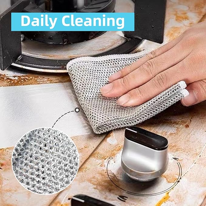 The ScaleScrub - Erase Burnt-On Messes, No Scratches - BUY 2 GET 3 FREE