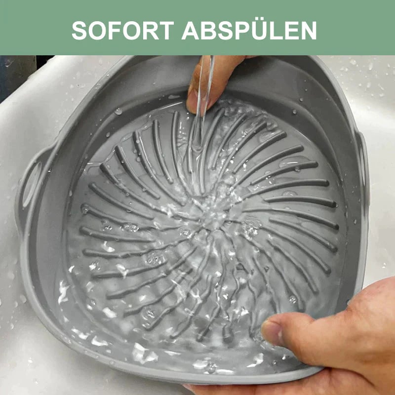 The AirCrisp Silicone Pan - Never Scrub Your Air Fryer Again - 1+1 FREE