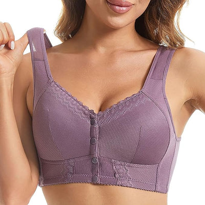 ComfyEase Front-Closure Bra - Your Effortless Support - 60% OFF