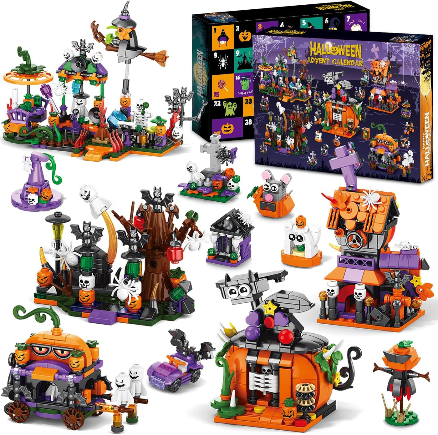 Spooky Bricks Advent Calendar - A New Spooky Surprise Every Day! + 50% OFF