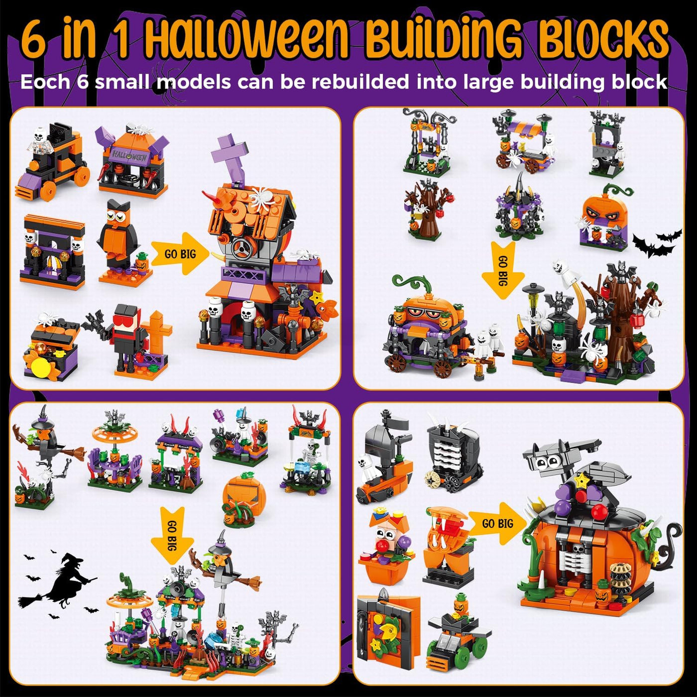 Spooky Bricks Advent Calendar - A New Spooky Surprise Every Day! + 50% OFF