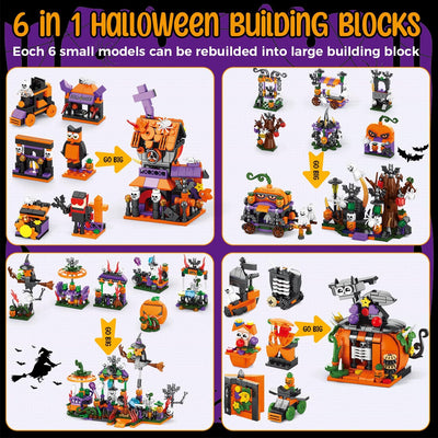Spooky Bricks Advent Calendar - A New Spooky Surprise Every Day! + 50% OFF