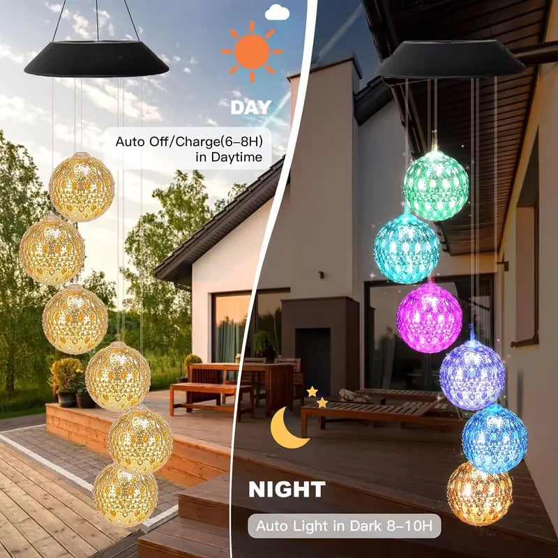 The Celestial Chime - Your Garden's Nightly Light Show - 50% OFF