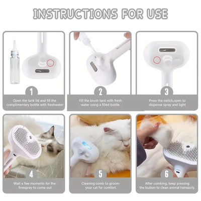 The ZenPaws Steamer - The Brush Your Pet Will Actually Love - 50% OFF