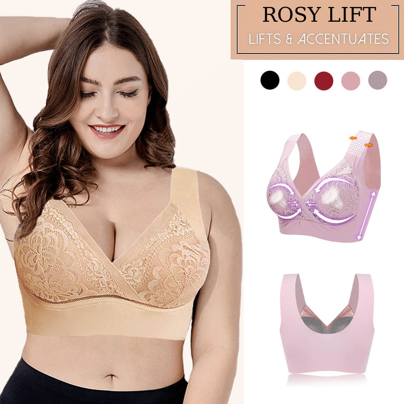 ComfortLift Lace Bra – Effortless Support, Zero Wires – 50% OFF