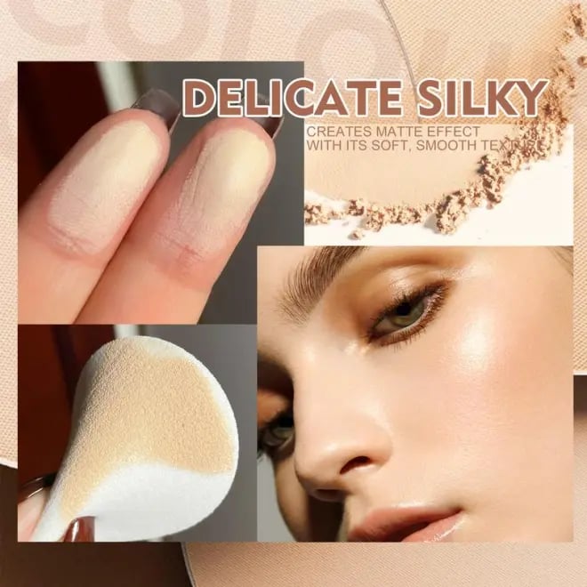 Matte Perfection Pressed Powder – Flawless Matte Coverage That Lasts – 50% OFF