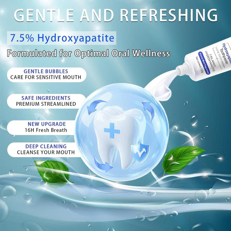 The Hydroxyapatite Toothpaste - Whiten & Repair, Without the Pain + 50% OFF