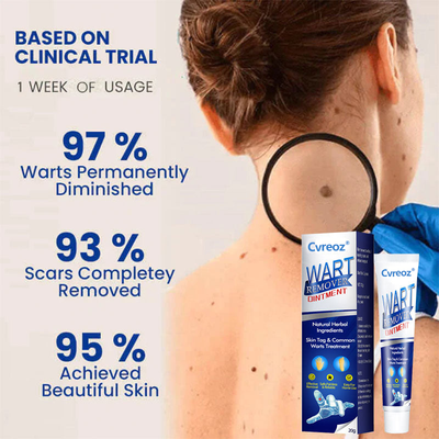 DermaClear Wart Ointment - Your Permanent Skin Solution - 50% OFF