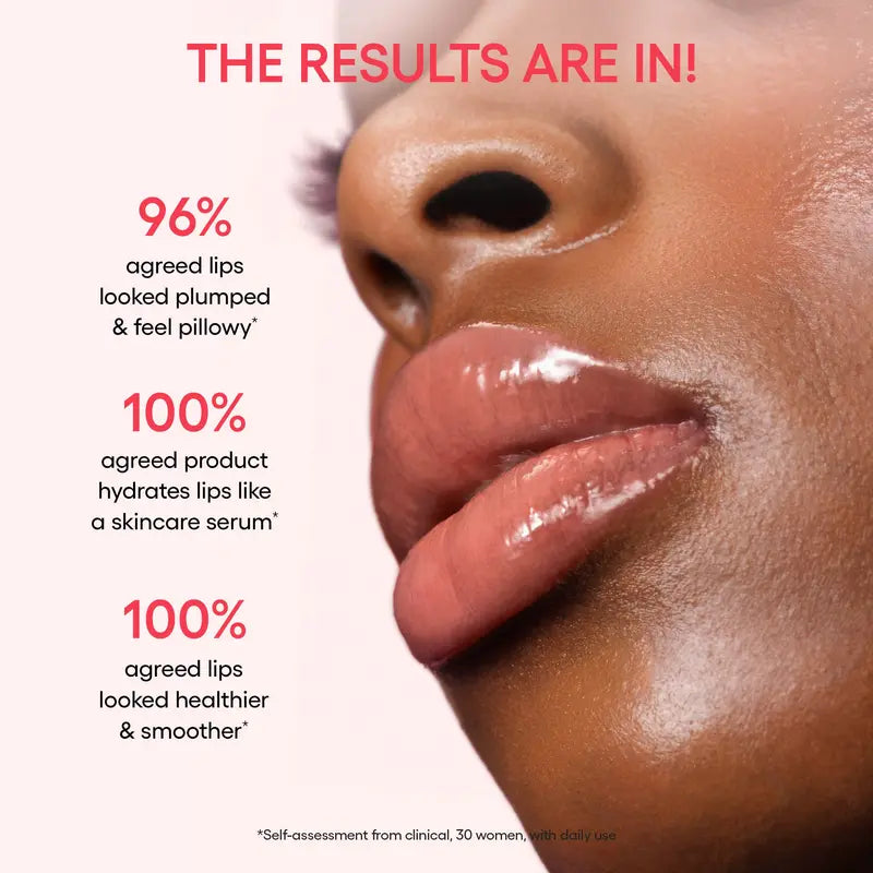 The Glazed Glow Lip Serum - A Glazed Shine, a Serum's Care + 50% OFF