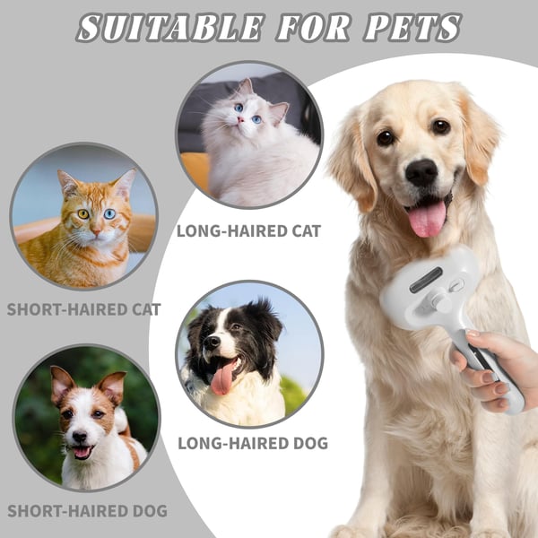 The ZenPaws Steamer - The Brush Your Pet Will Actually Love - 50% OFF